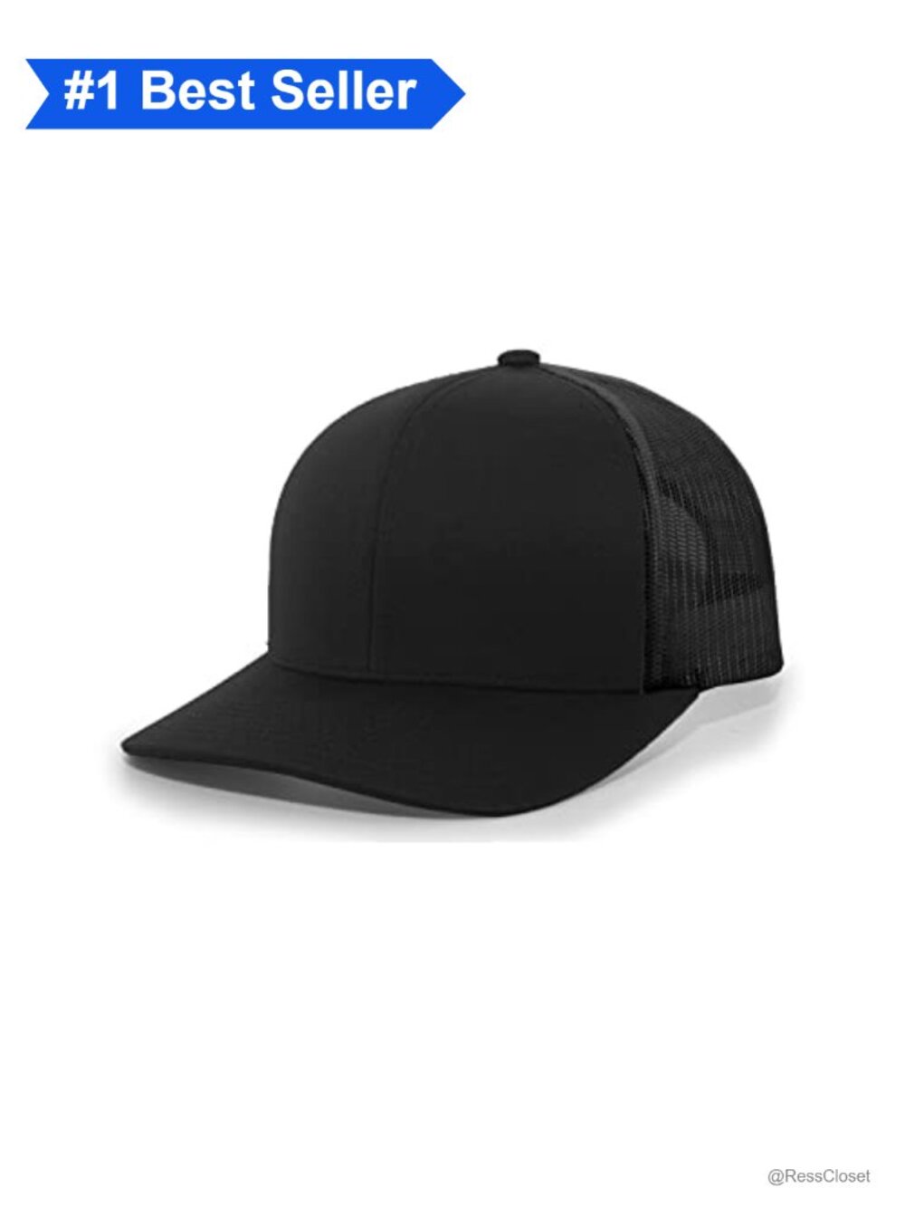 Pacific Headwear Snapback Trucker Cotton Blend Baseball Cap Adjustable
